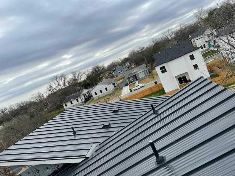 Standing seam metal roof panels with vents for Skylight Repair in German Flatts